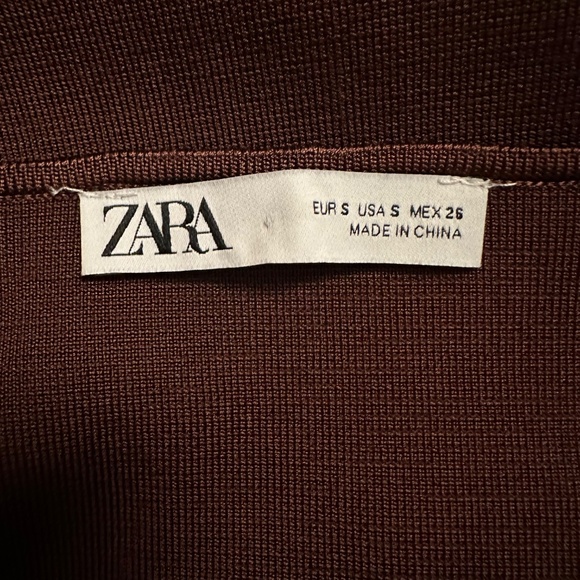 Zara Brown Dress - Picture 3 of 3